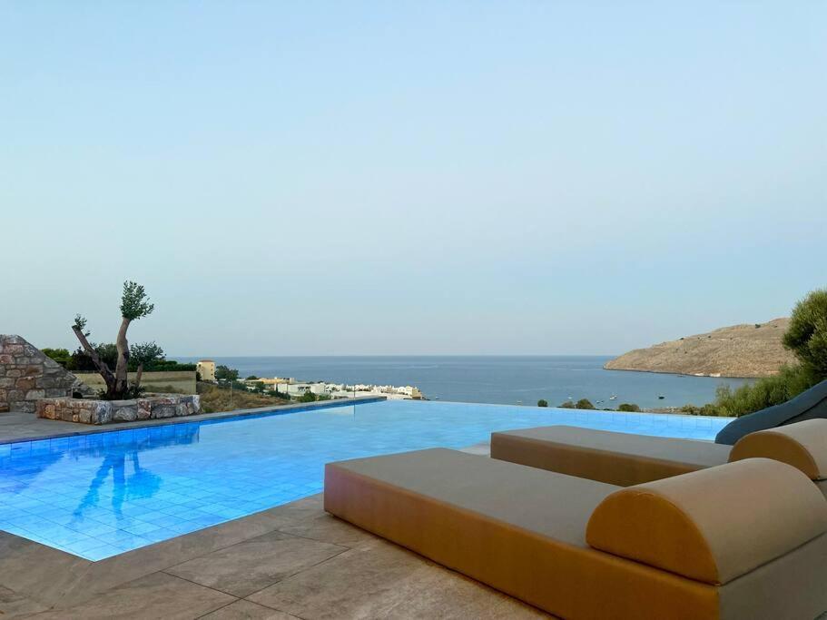 Alindo Villa Ii, In Lindos Area Exterior foto